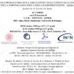 41° CORSO – SCUOLA PREPARATORIA PER L’ABILITAZIONE DEGLI ESPERTI QUALIFICATI NELLA SORVEGLIANZA FISICA DELLA RADIOPROTEZIONE – SpEQu