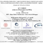 42° CORSO – SCUOLA PREPARATORIA PER L’ABILITAZIONE DEGLI ESPERTI QUALIFICATI NELLA SORVEGLIANZA FISICA DELLA RADIOPROTEZIONE – SpEQu