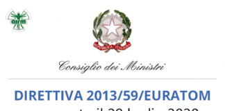 Recepita la Direttiva 2013/59/Euratom