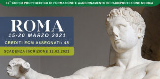 17° CORSO PROPEDEUTICO DI FORMAZIONE E AGGIORNAMENTO IN RADIOPROTEZIONE MEDICA