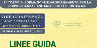 9° CORSO DI FORMAZIONE E AGGIORNAMENTO PER LA SORVEGLIANZA SANITARIA DEGLI ESPOSTI A NIR
