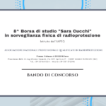 Bando della 8^ Borsa di Studio “Sara Cucchi”
