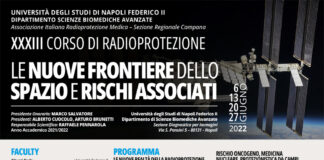 XXXIII Corso di Formazione in Radioprotezione: Le nuove frontiere dello spazio e rischi associati
